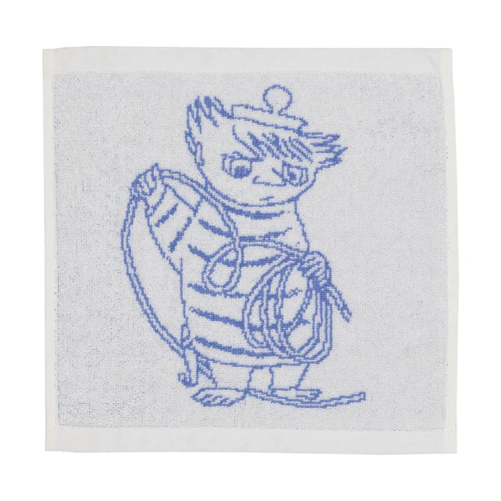 Toalla Mumin 25x25 cm - Too-ticky, azul - Moomin Arabia