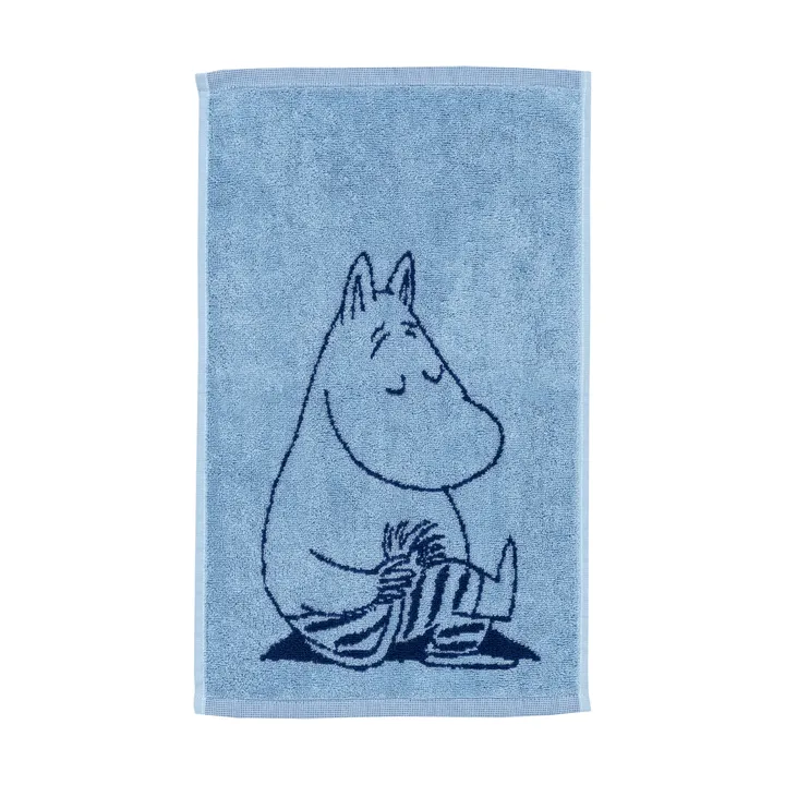 Toalla Mumin 30x50 cm - Azul marino Mumin  - Moomin Arabia