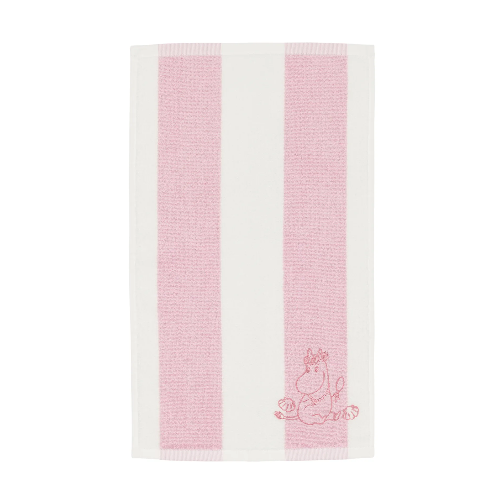 Toalla Mumin 30x50 cm, Concha rosa-blanca Moomin Arabia