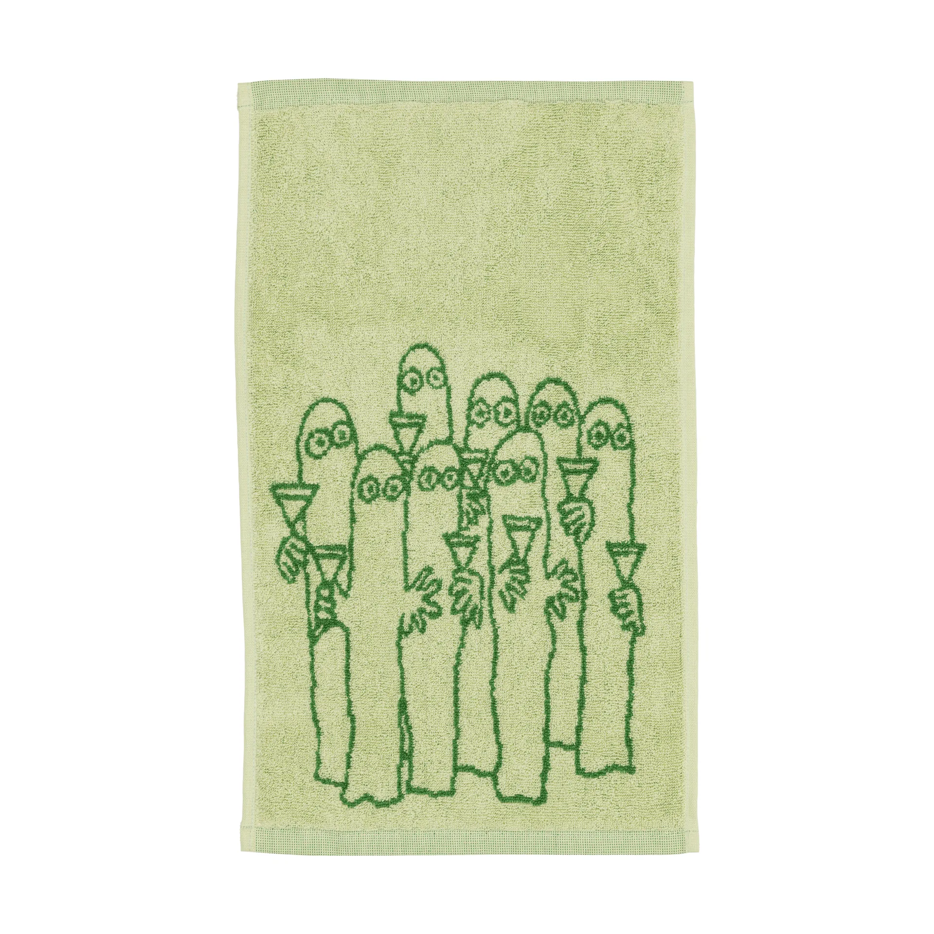 Toalla Mumin 30x50 cm, Hattifatteners, verde Moomin Arabia