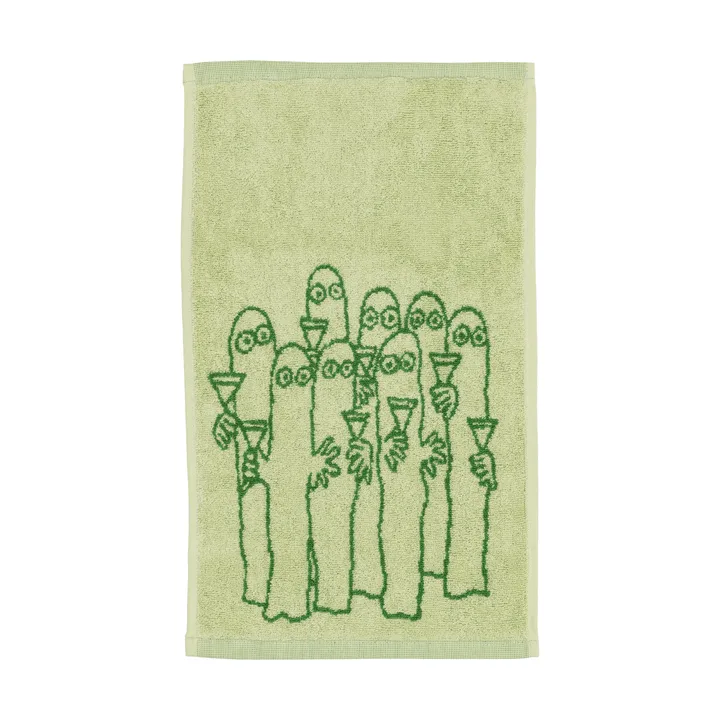 Toalla Mumin 30x50 cm - Hattifatteners, verde - Moomin Arabia