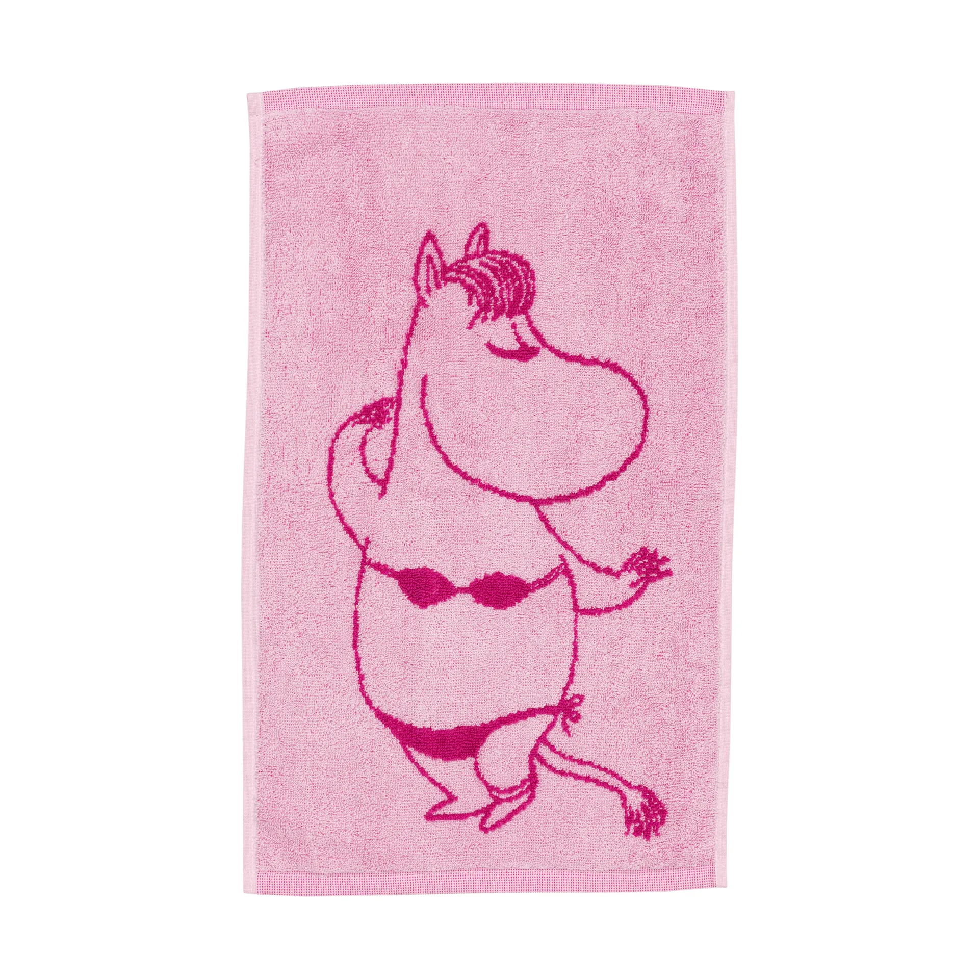 Toalla Mumin 30x50 cm, Rosa Snorkfröken  Moomin Arabia