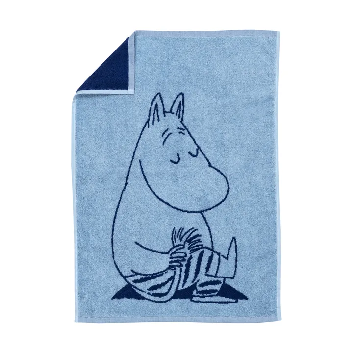 Toalla Mumin 50x70 cm - Azul marino Mumin  - Moomin Arabia