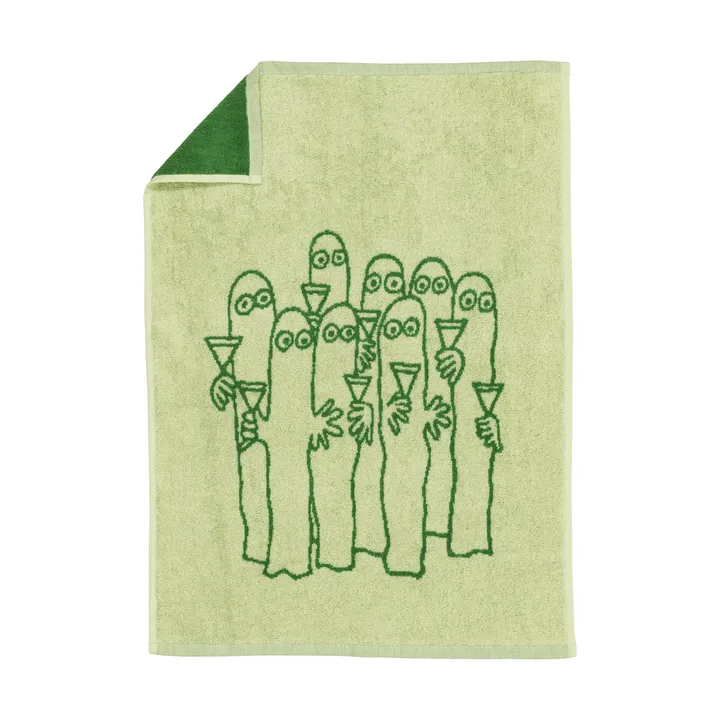 Toalla Mumin 50x70 cm - Hattifatteners, verde - Moomin Arabia