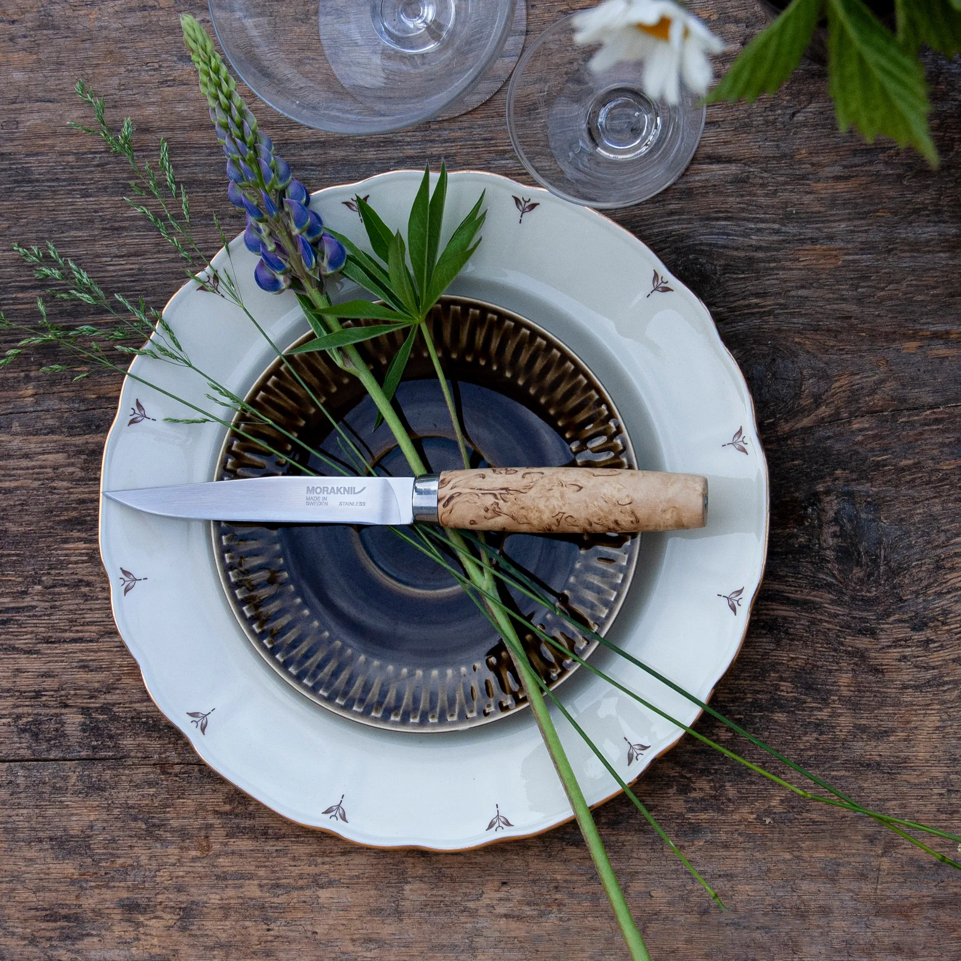 2 Cuchillos de carne Morakniv Masur Steak Knife, natural Morakniv