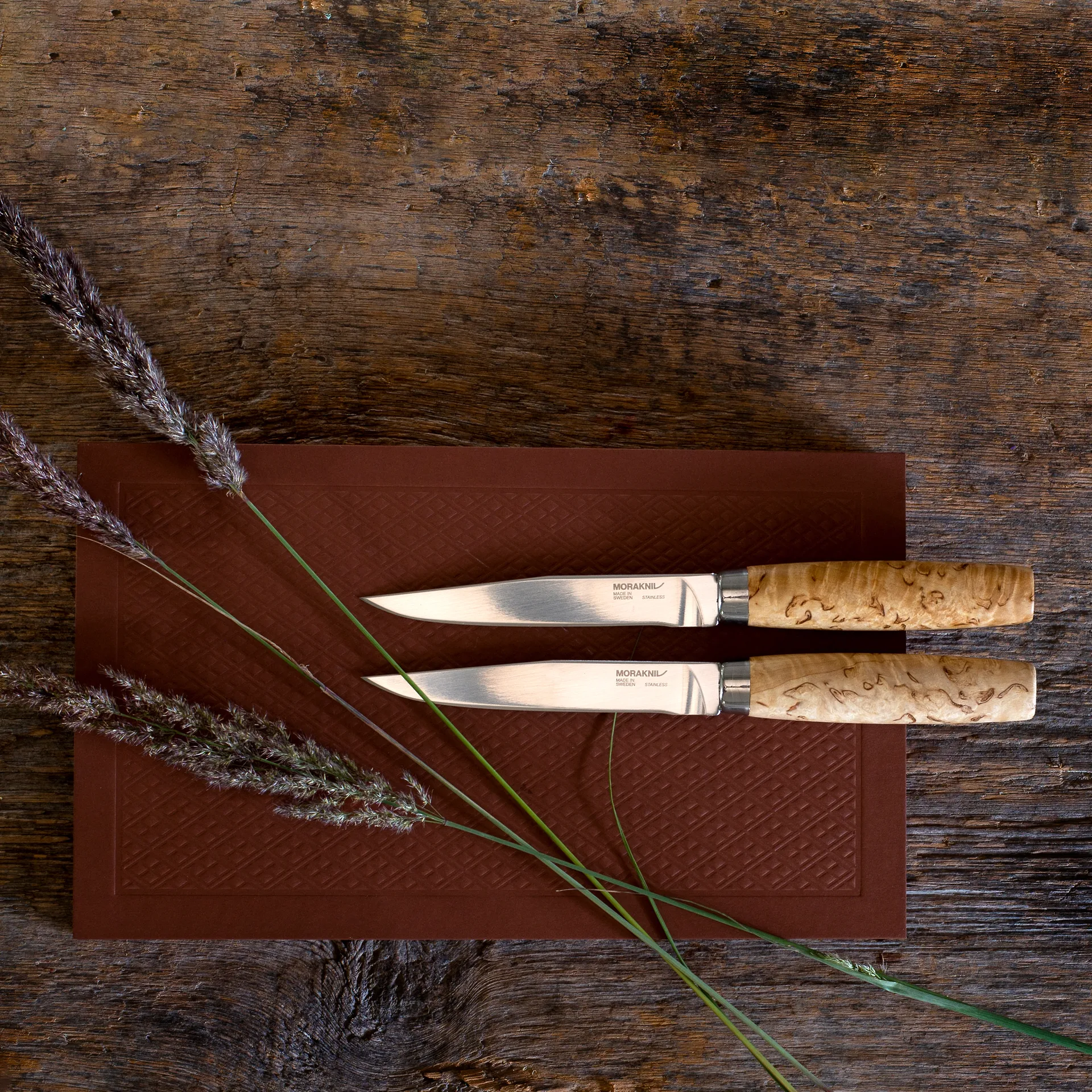 2 Cuchillos de carne Morakniv Masur Steak Knife, natural Morakniv