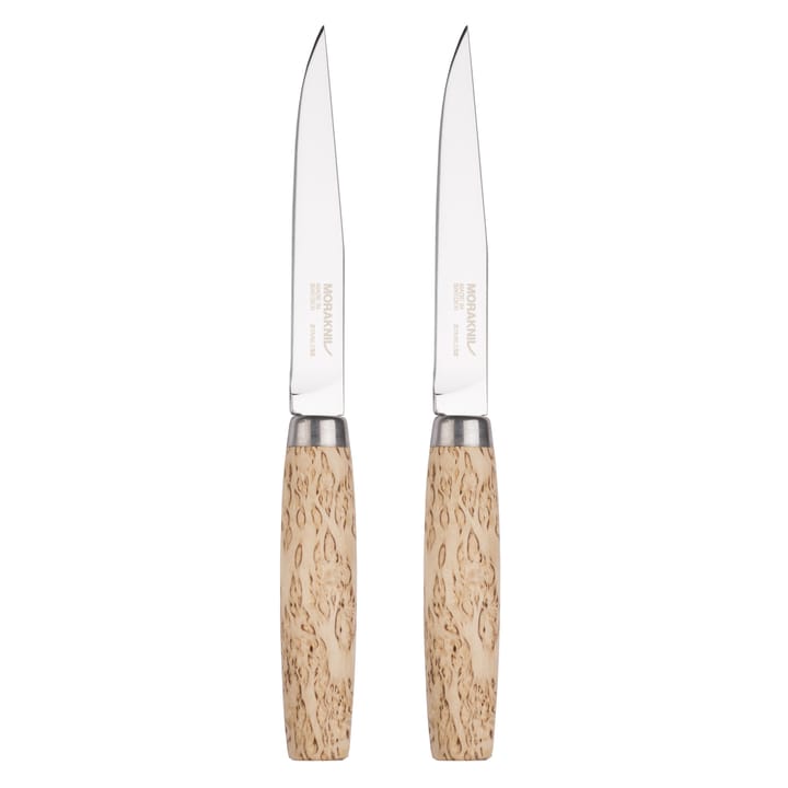 2 Cuchillos Morakniv Steak knife - abedul - Morakniv