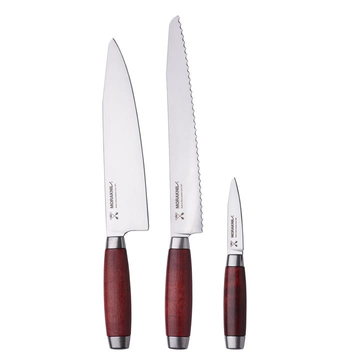 3 Cuchillos Morakniv, rojo Morakniv