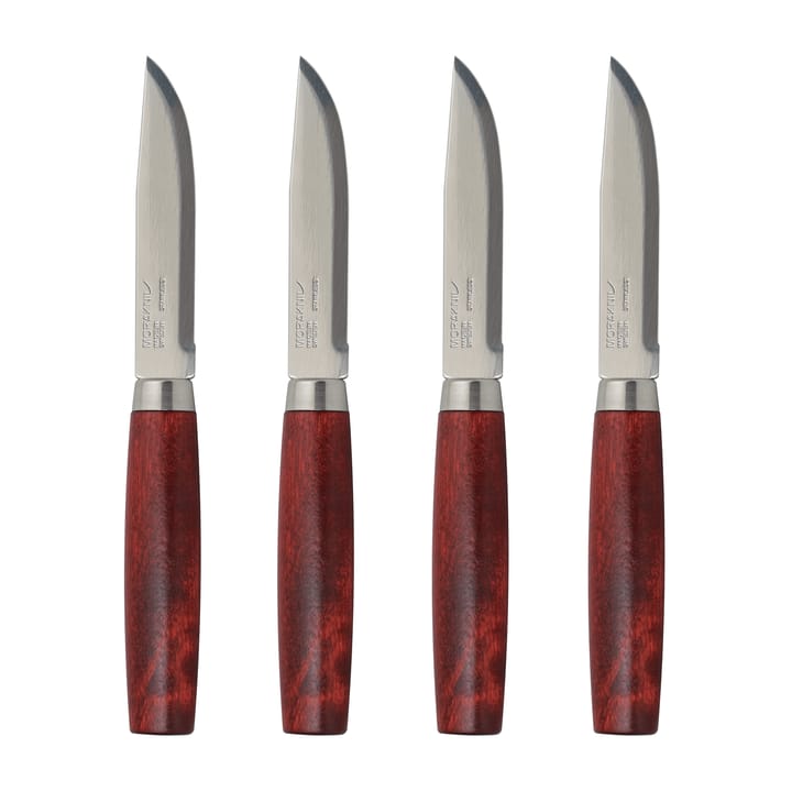 4 Cuchillos de carne Morakniv Classic Steak Knife - rojo - Morakniv