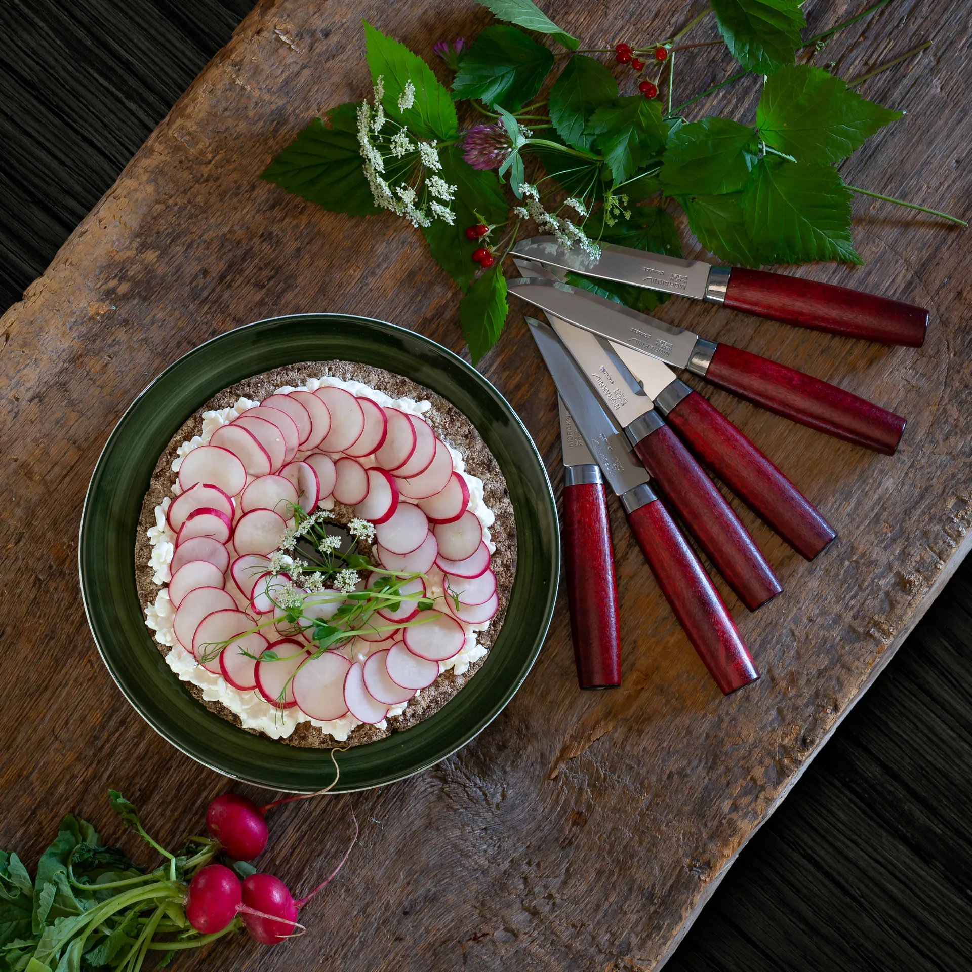 6 Cuchillos de carne Morakniv Classic Steak Knife, rojo Morakniv