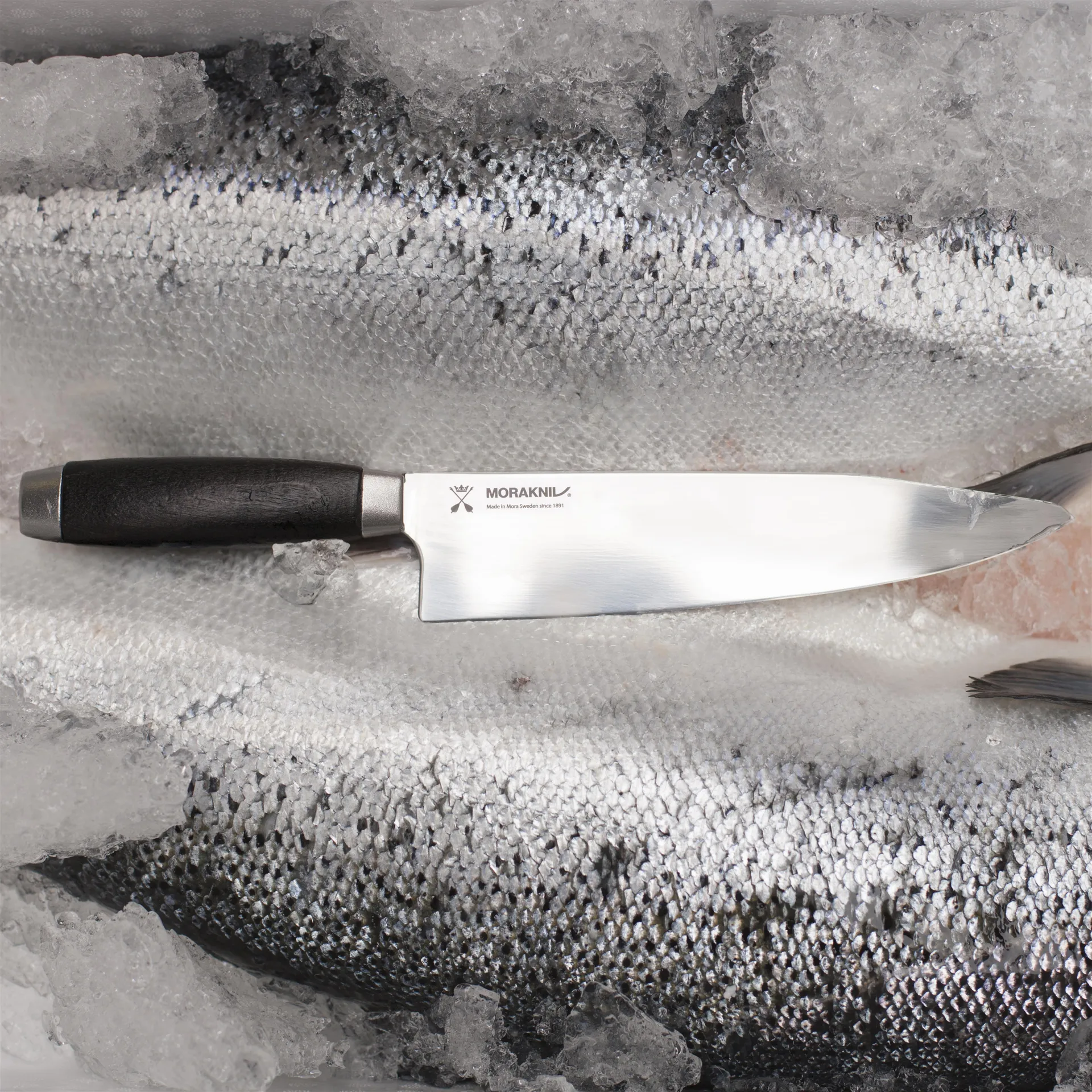 Cuchillo de chef Morakniv 22 cm, negro Morakniv