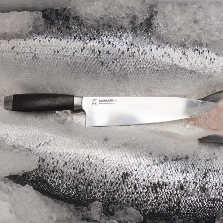 Cuchillo de chef Morakniv 22 cm, negro Morakniv