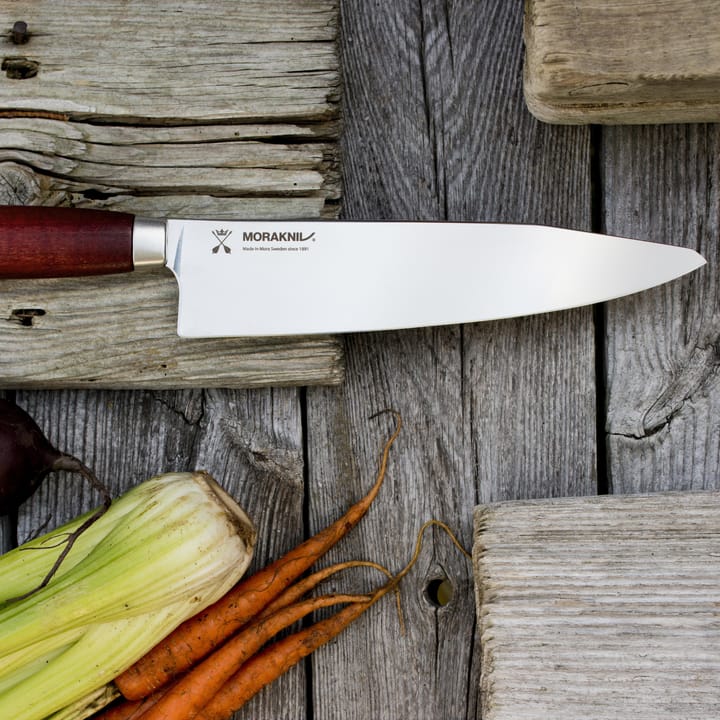 Cuchillo de chef Morakniv 22 cm - rojo - Morakniv
