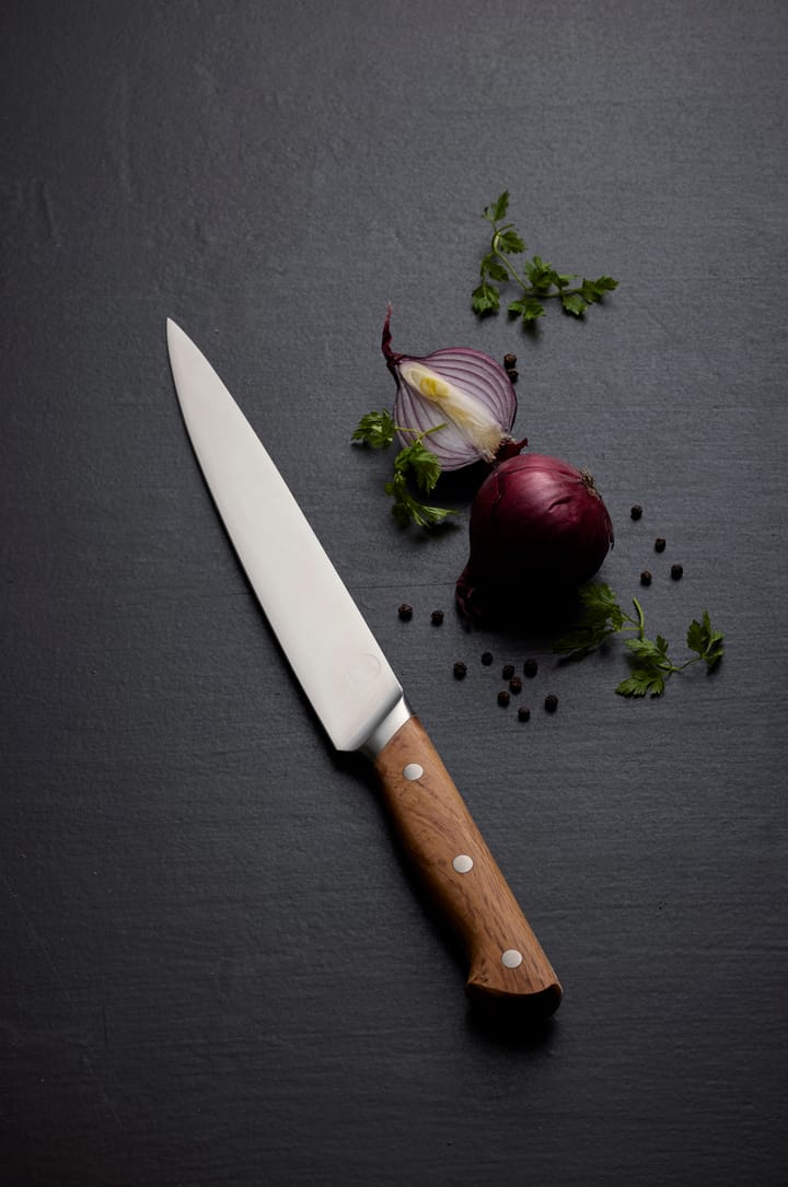 Cuchillo de filetear Foresta 32,5 cm, acero inoxidable-roble Morsø