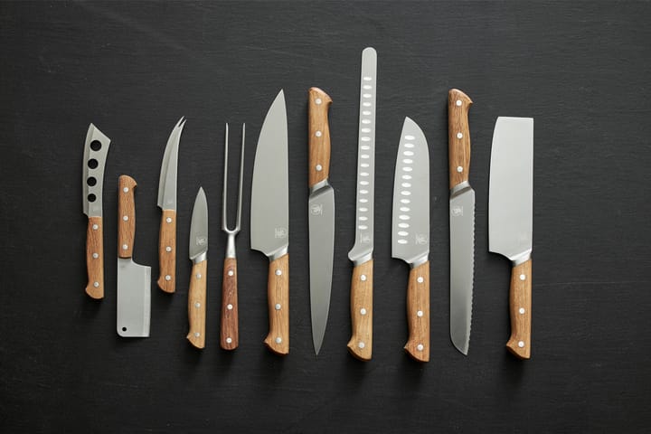 Set de 3 cuchillos para queso Foresta, Roble-acero inoxidable Morsø