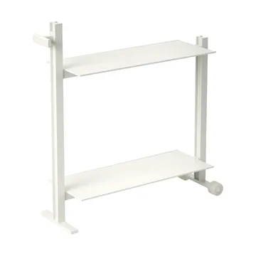 Carrito de servicio Museum Trolley - Blanco, 74,5x77,5x24 cm - Museum