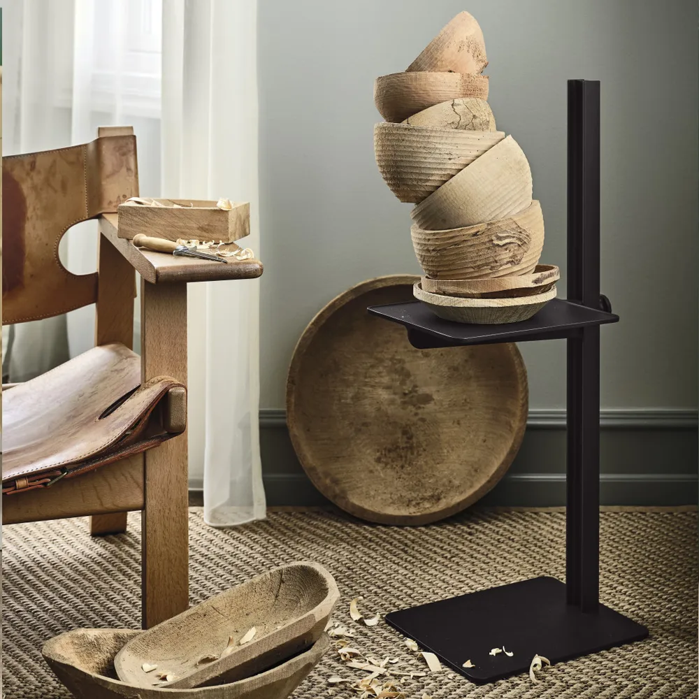 Mesa auxiliar Museum, Marrón oscuro Museum