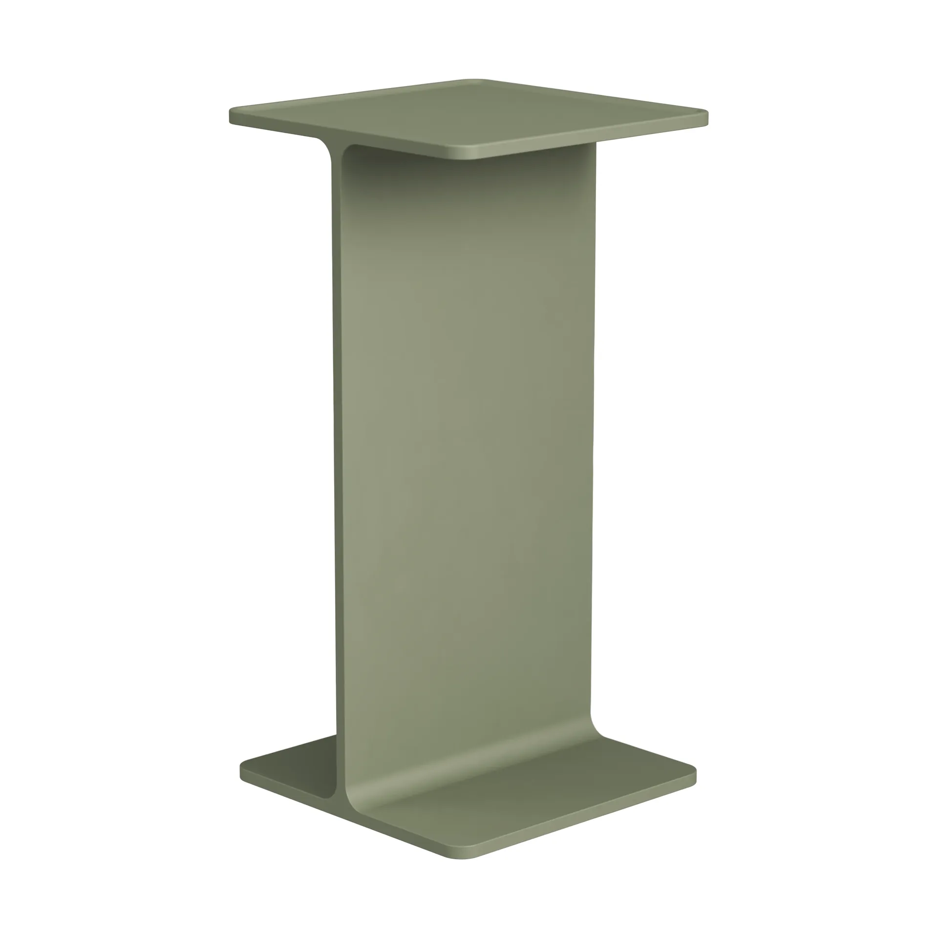 Peana Museum Pedestal, Verde, 15x15x30 cm Museum