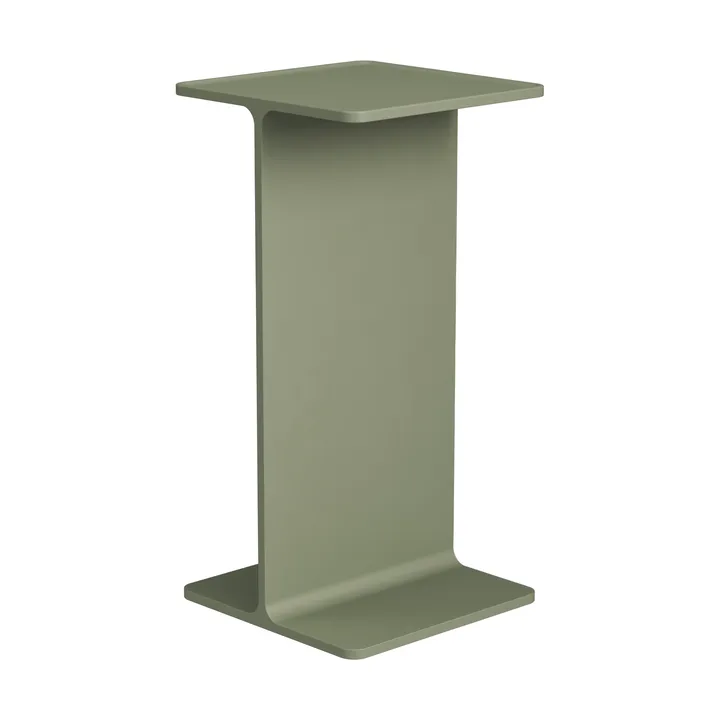 Peana Museum Pedestal - Verde, 15x15x30 cm - Museum