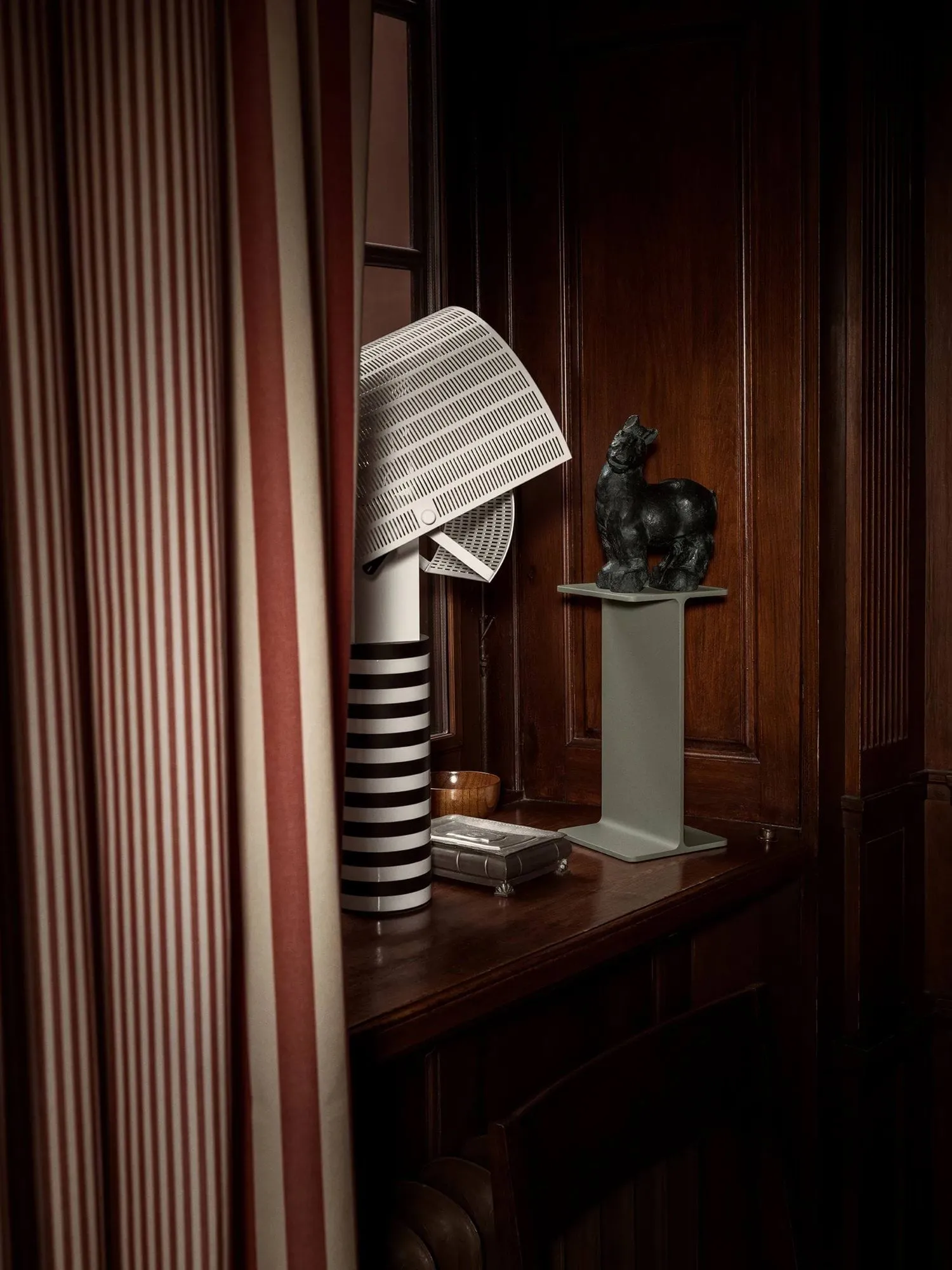 Peana Museum Pedestal, Verde, 15x15x30 cm Museum
