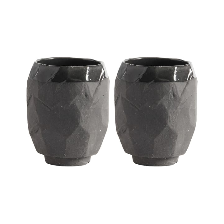 2 Tazas Kuri 28 cl - Stone - Muubs