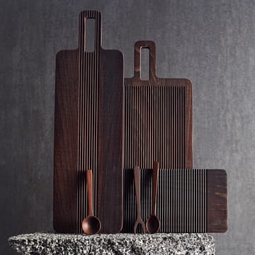 Bandeja de servir Yami 14x26,5 cm - marrón - MUUBS