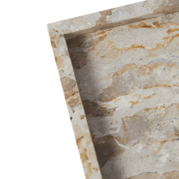 Bandeja decorativa Vita 20x30 cm - Seashell - MUUBS