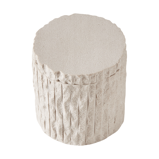 Bote con tapa Kama Ø9,5 cm, Arena MUUBS