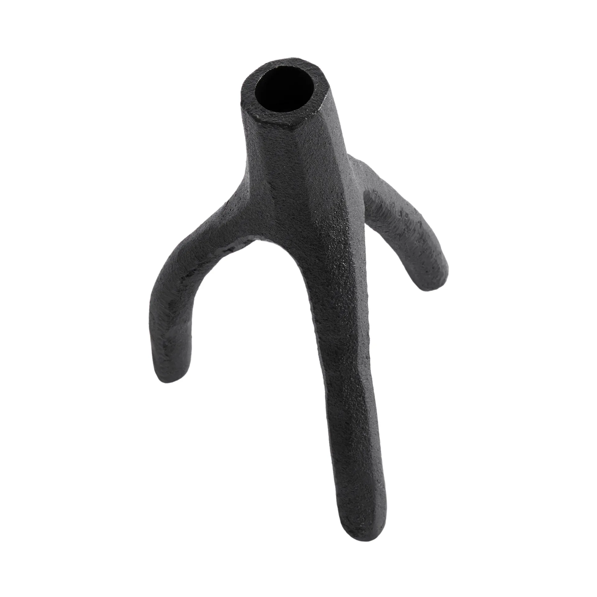 Candelabro Aion XL 22 cm, negro MUUBS