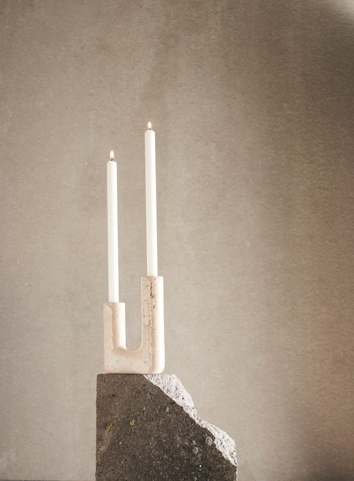 Candelabro Minerva 20 cm, Crema MUUBS