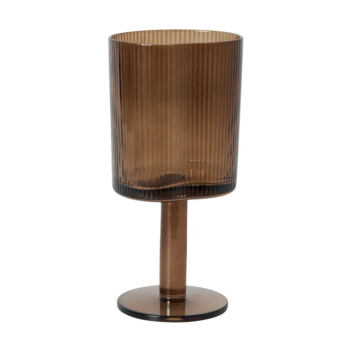 Copa de vino blanco Ripe 21 cl - Smoked brown - MUUBS