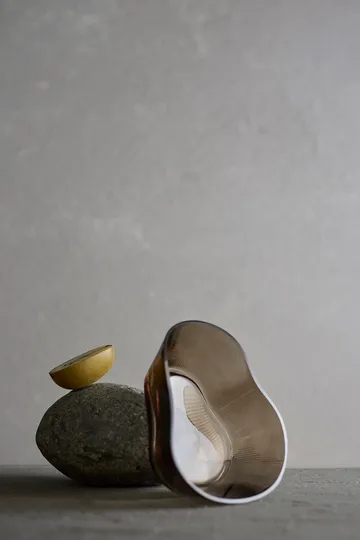 Cuenco Ripe - Smoked brown, Ø17,5x5 cm - MUUBS