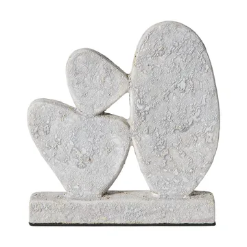 Escultura Luna - Grey, 12×3×21,5 cm - MUUBS