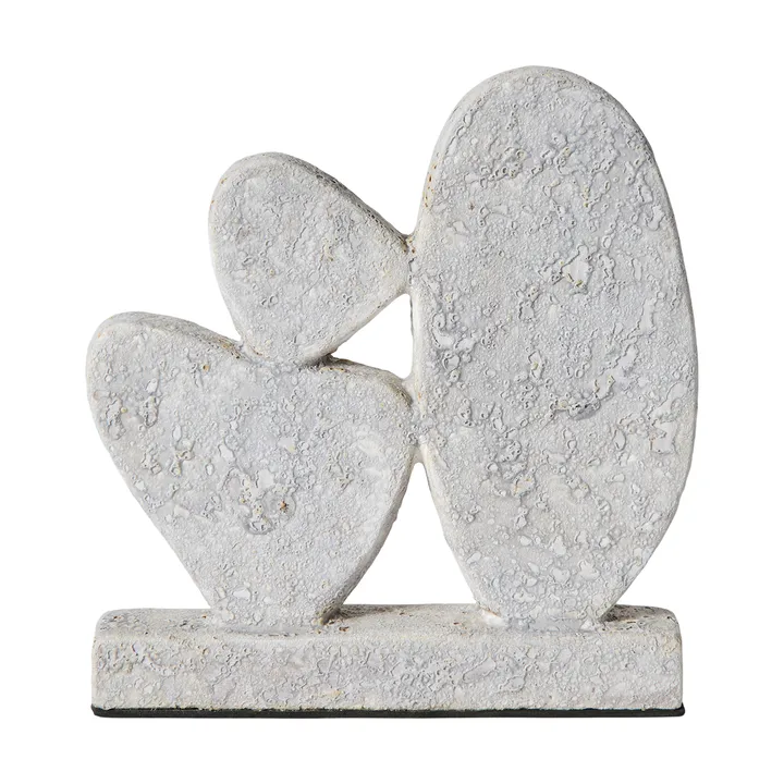 Escultura Luna - Grey, 12×3×21,5 cm - MUUBS