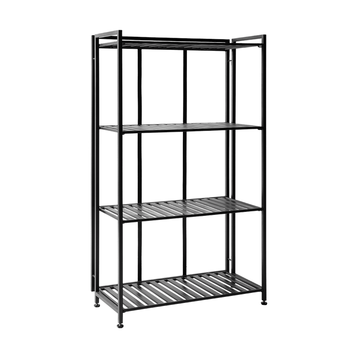 Estantería de pared Manhattan High 65,5x33x111 cm, Black MUUBS