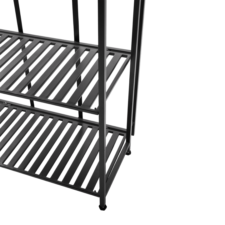 Estantería de pared Manhattan High 65,5x33x111 cm, Black MUUBS