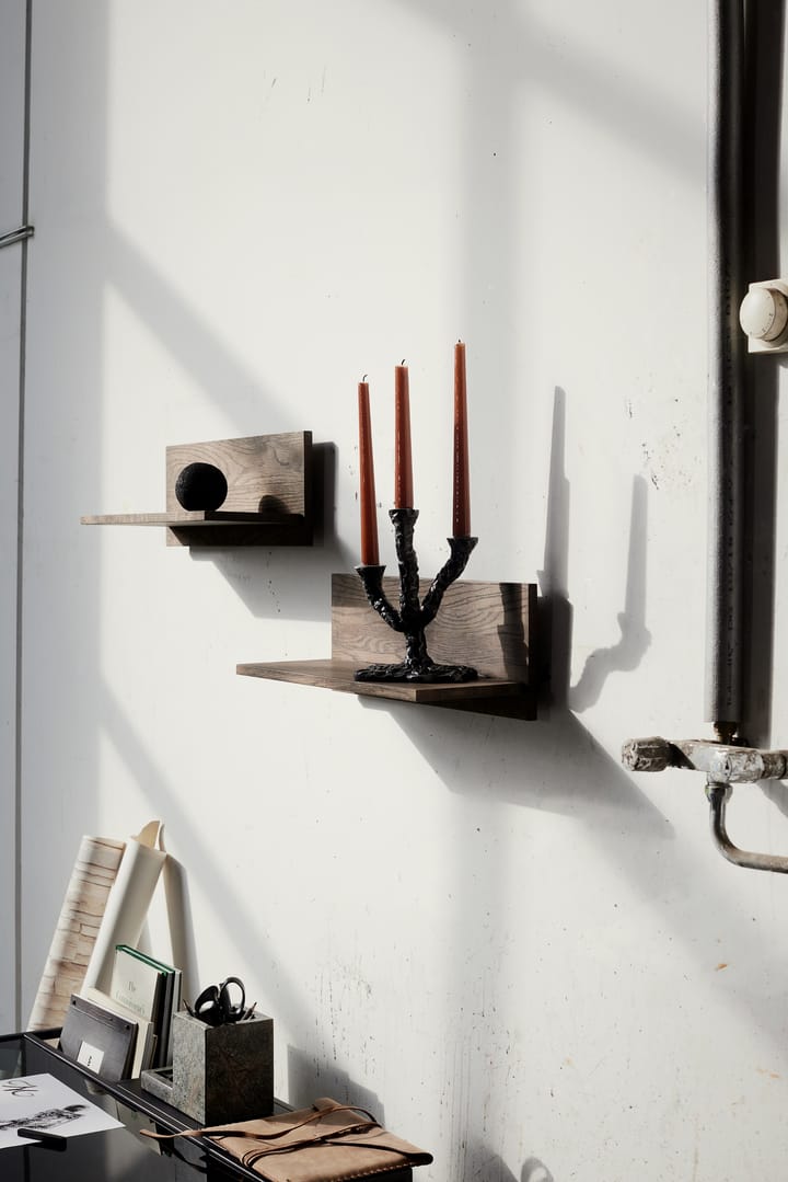 Estantería de pared Tokyo 50 cm, Dark oiled oak MUUBS