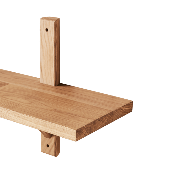 Estantería de pared Toronto 93 cm, Roble aceitado natural MUUBS