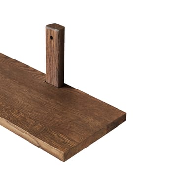 Estantería de pared Toronto 93 cm - Roble oscuro - MUUBS