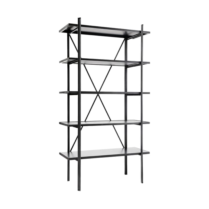 Estantería de suelo Austin 90x160 cm, Negro MUUBS
