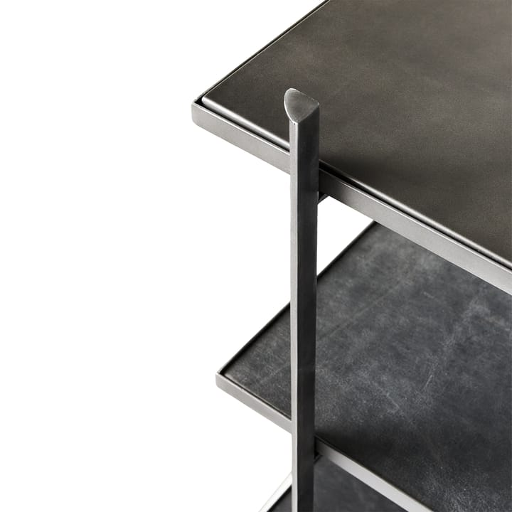 Estantería de suelo Austin 90x160 cm, Negro MUUBS
