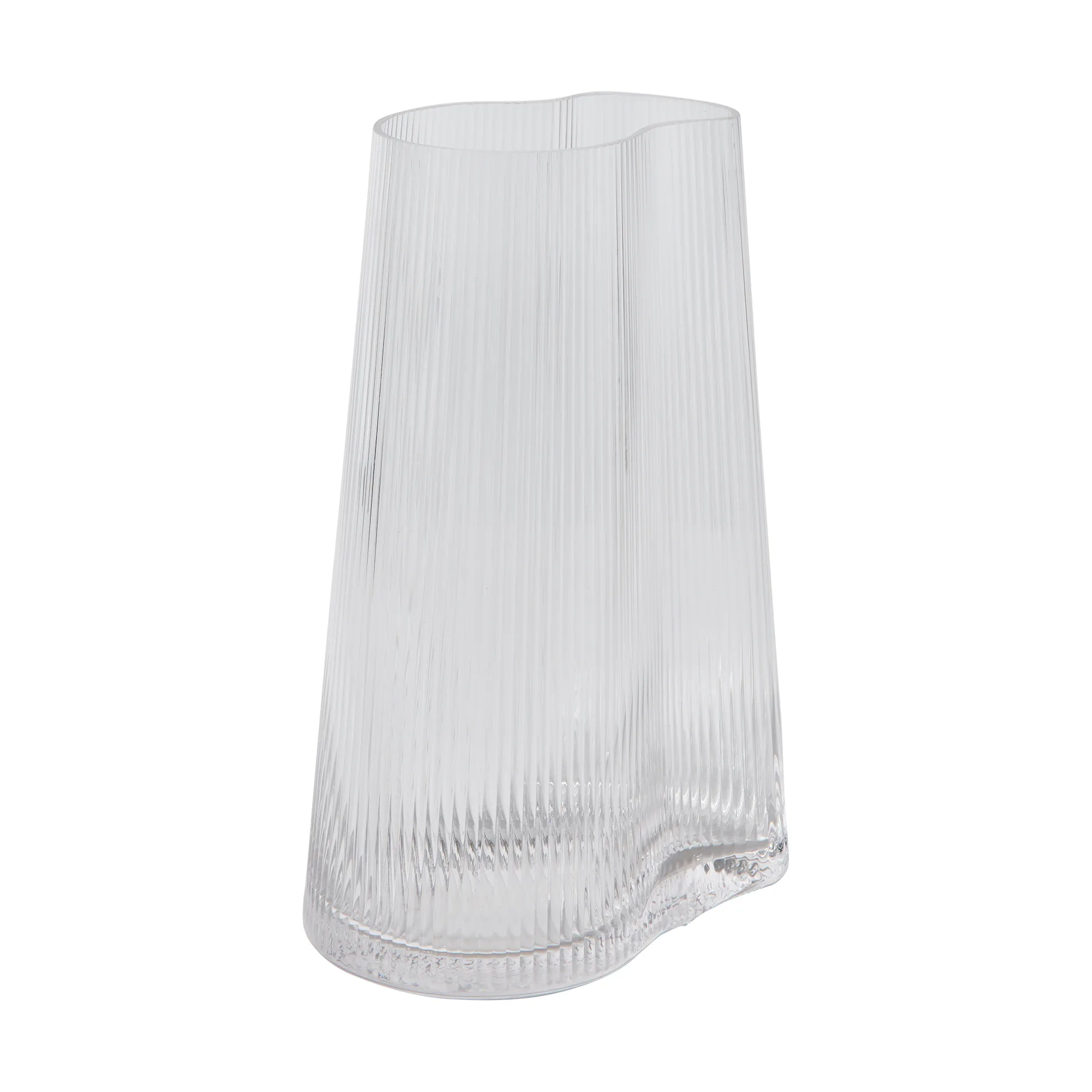 Jarrón Ripe, Transparente, 26 cm MUUBS