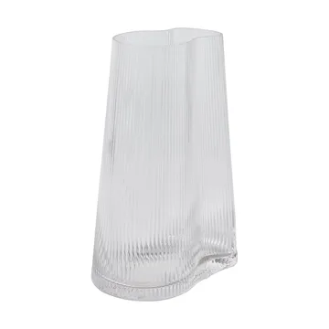 Jarrón Ripe - Transparente, 26 cm - MUUBS