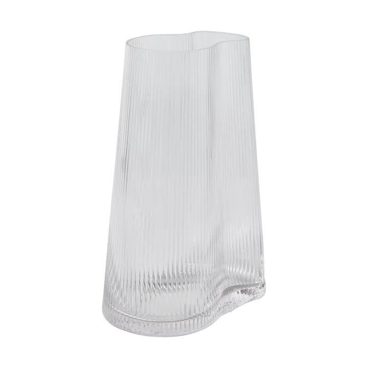 Jarrón Ripe - Transparente, 26 cm - MUUBS