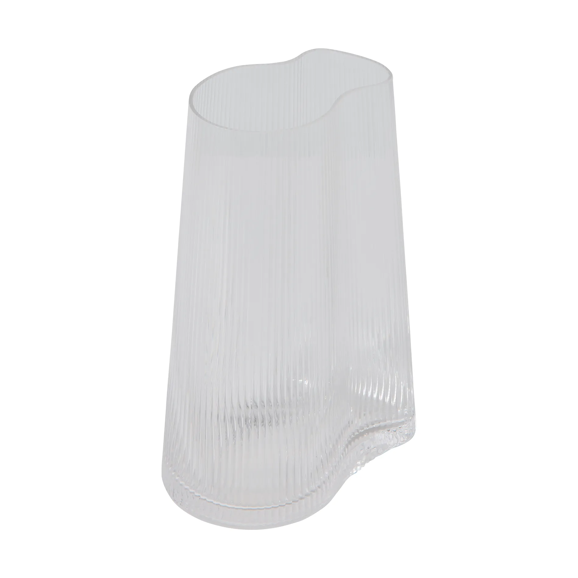 Jarrón Ripe, Transparente, 26 cm MUUBS