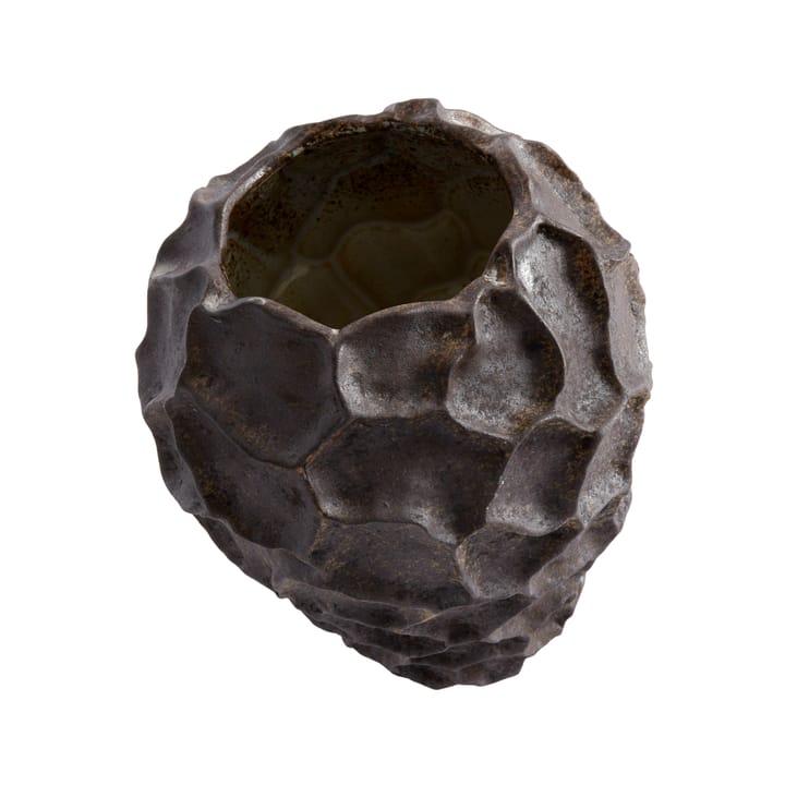 Jarrón Soil 21,5 cm, Chocolate MUUBS