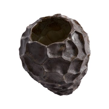 Jarrón Soil 21,5 cm - Chocolate - MUUBS