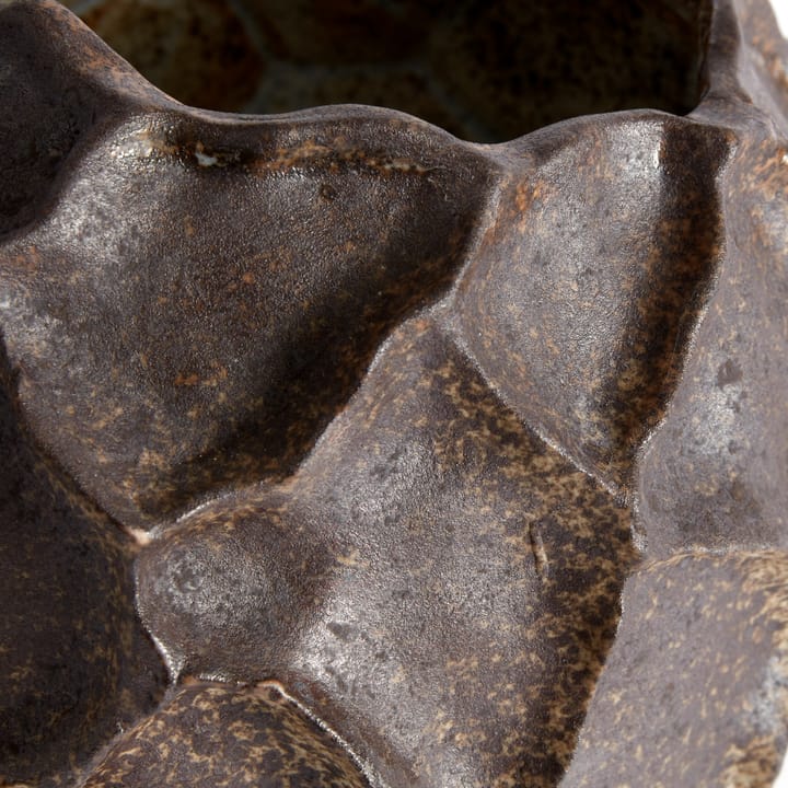 Jarrón Soil 21,5 cm, Chocolate MUUBS