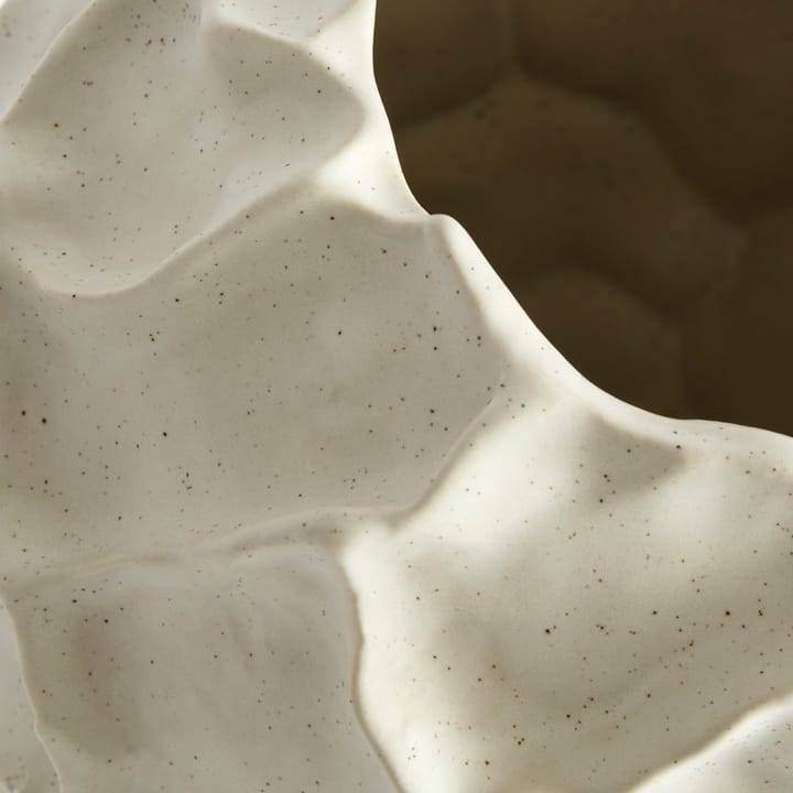 Jarrón Soil 21,5 cm, Vanilla MUUBS