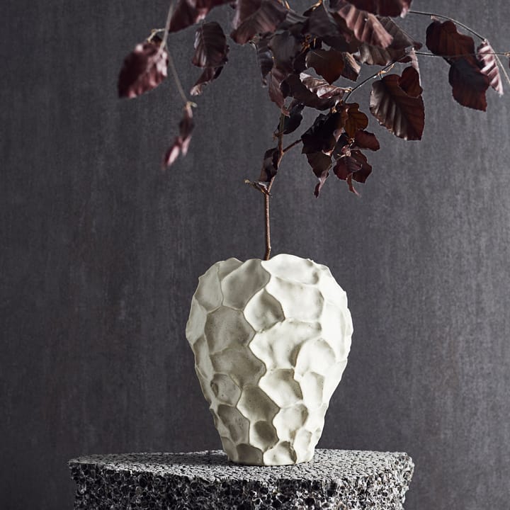 Jarrón Soil 21,5 cm, Vanilla MUUBS